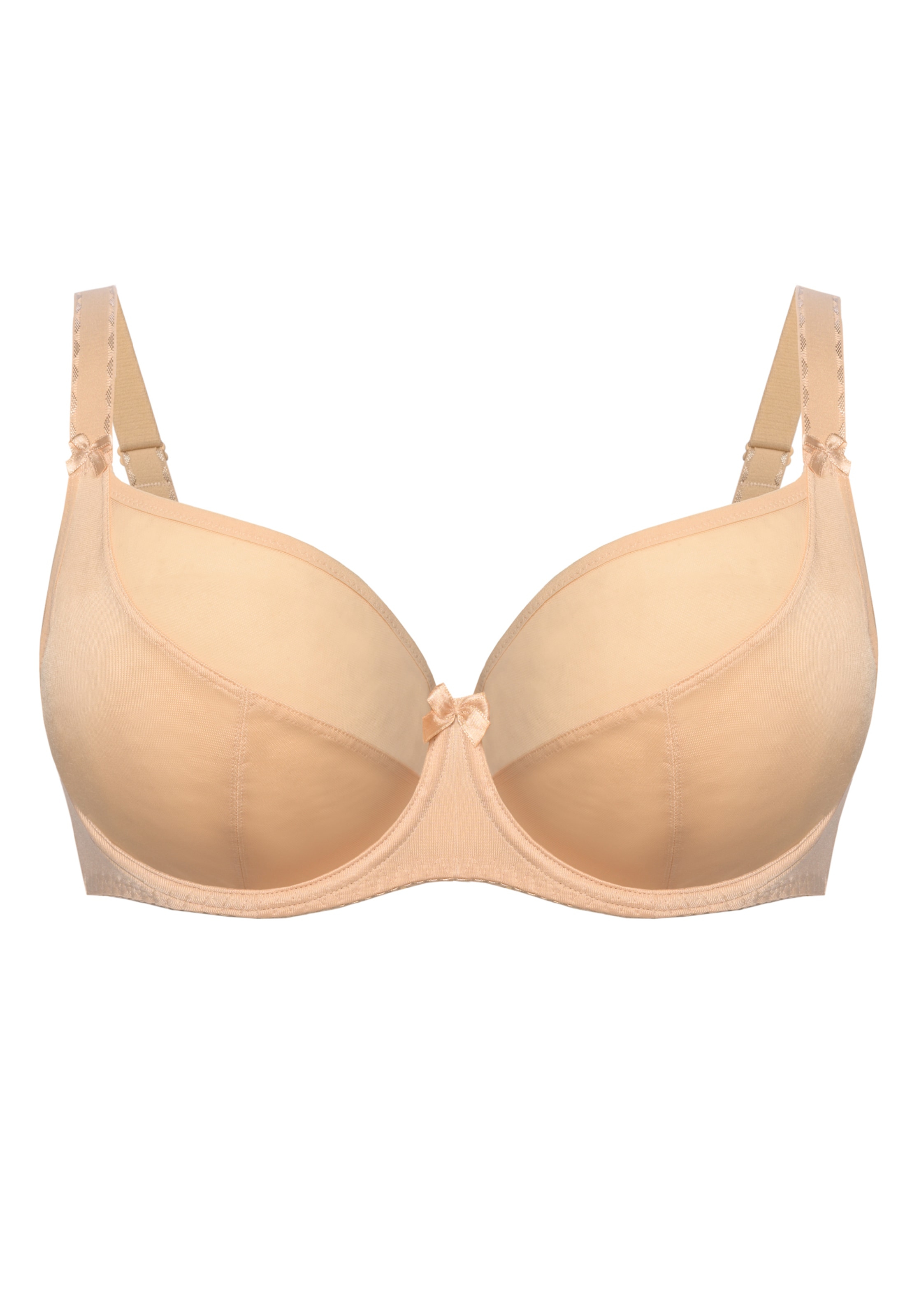 TEYLI Zmenšujúca Zmenšujúca podprsenka - Béžová: predná strana