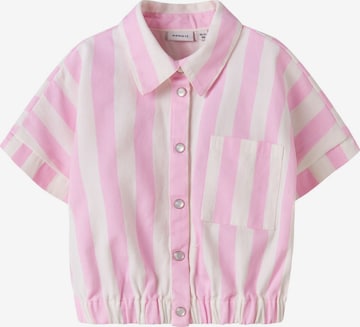 Camicia da donna di NAME IT in rosa: frontale