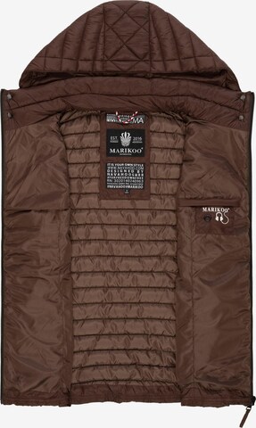 MARIKOO Vest 'Hasenpfote' in Brown