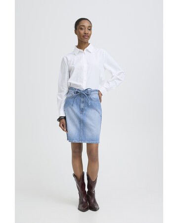 Jupe 'LAMAJE' b.young en bleu
