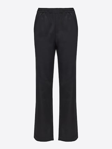 UNFOLLOWED x ABOUT YOU Loose fit Trousers 'Bossy' in Black: front