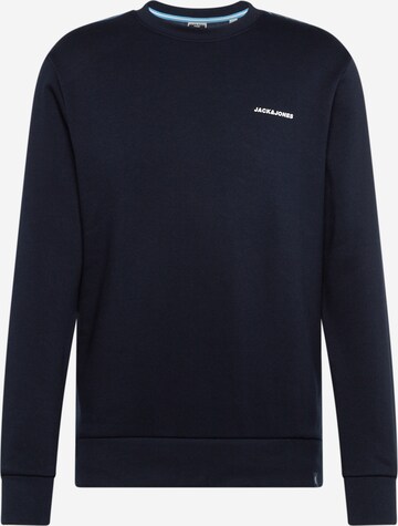 Sweat-shirt 'PARKER' JACK & JONES en bleu : devant