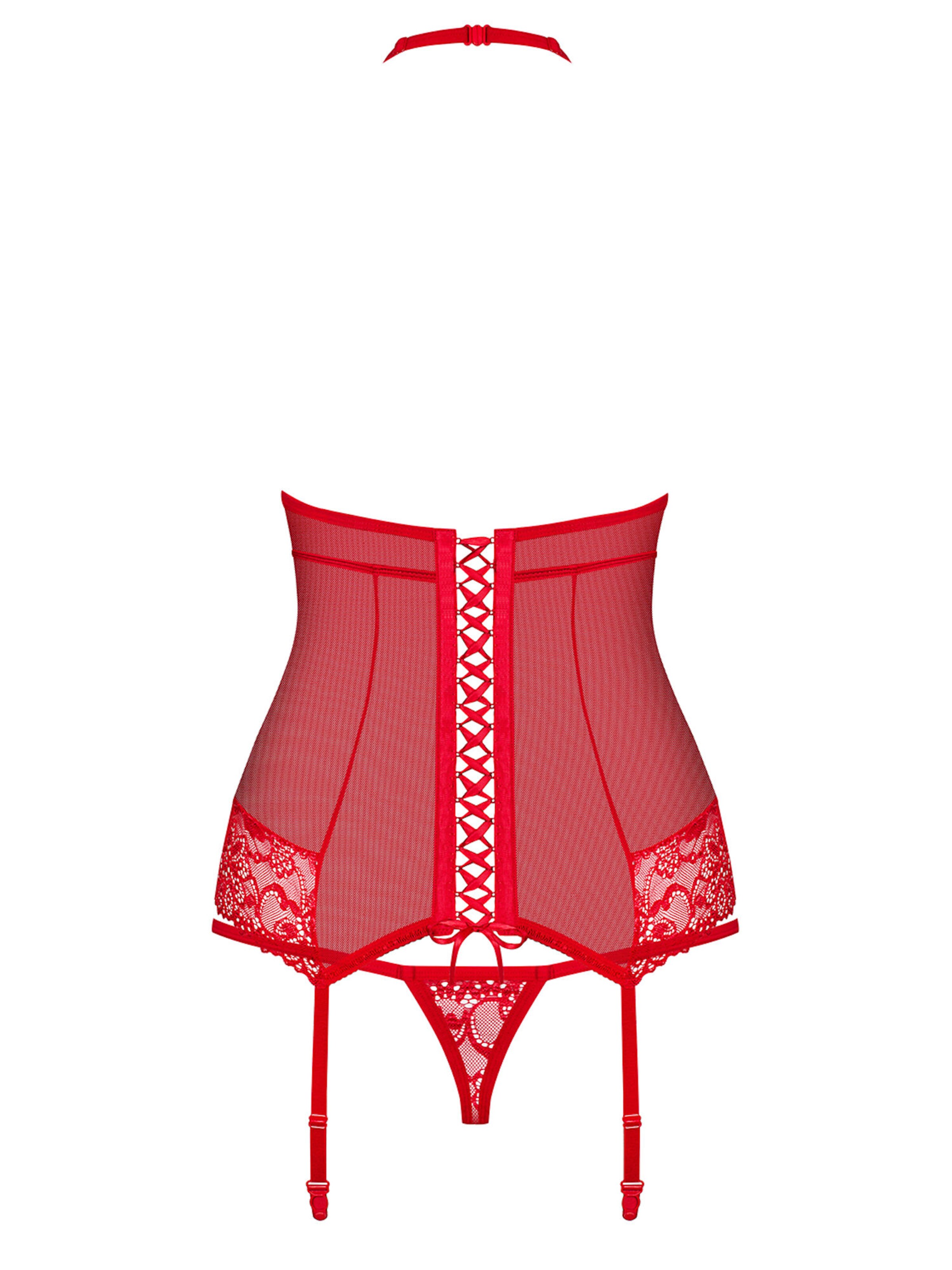 Obsessive Negligée in Rot