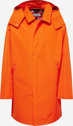 Calvin Klein Between-seasons coat in Orange: front