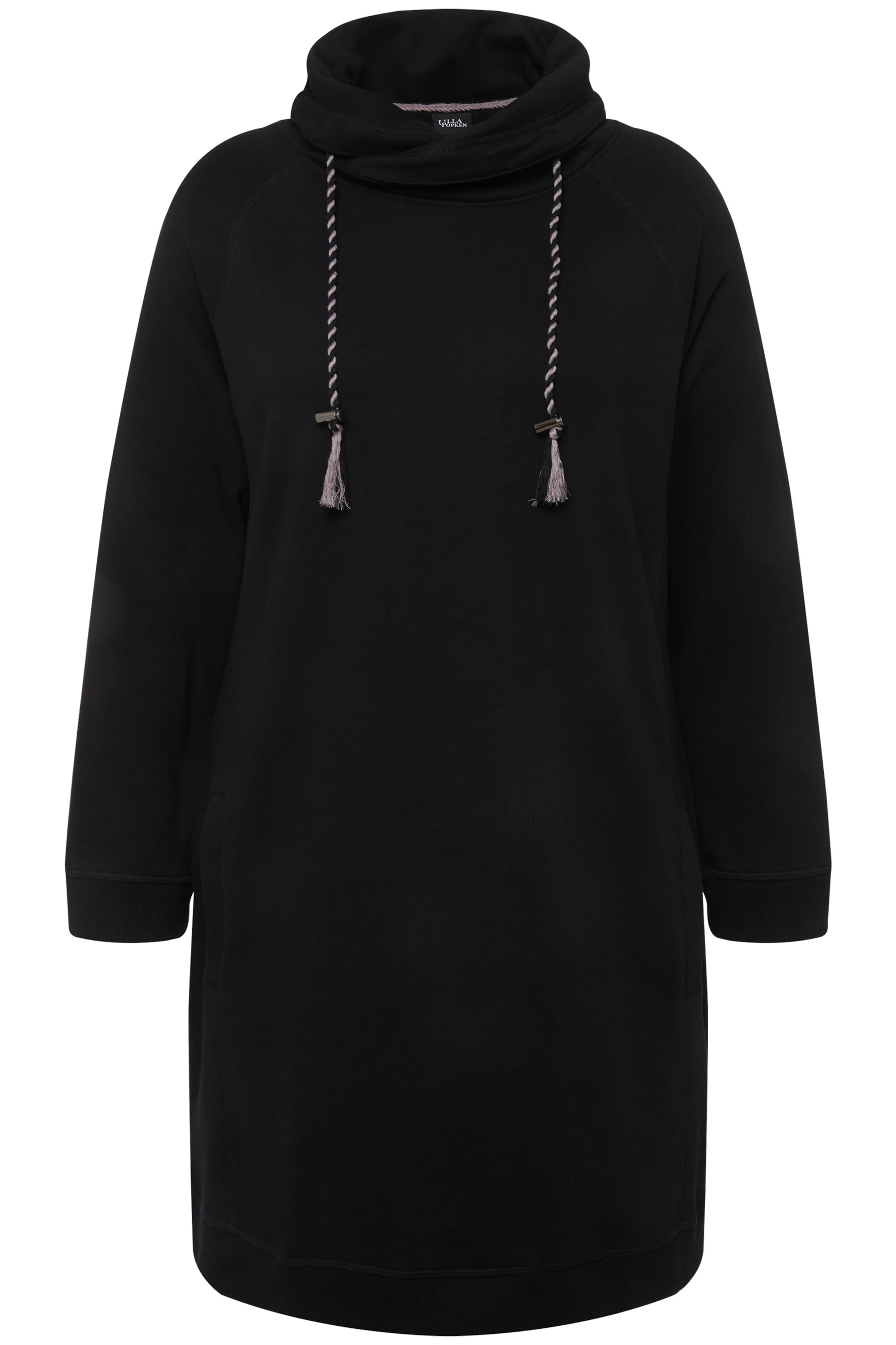 Ulla Popken Dress in Black: front