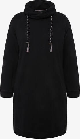 Robe Ulla Popken en noir : devant