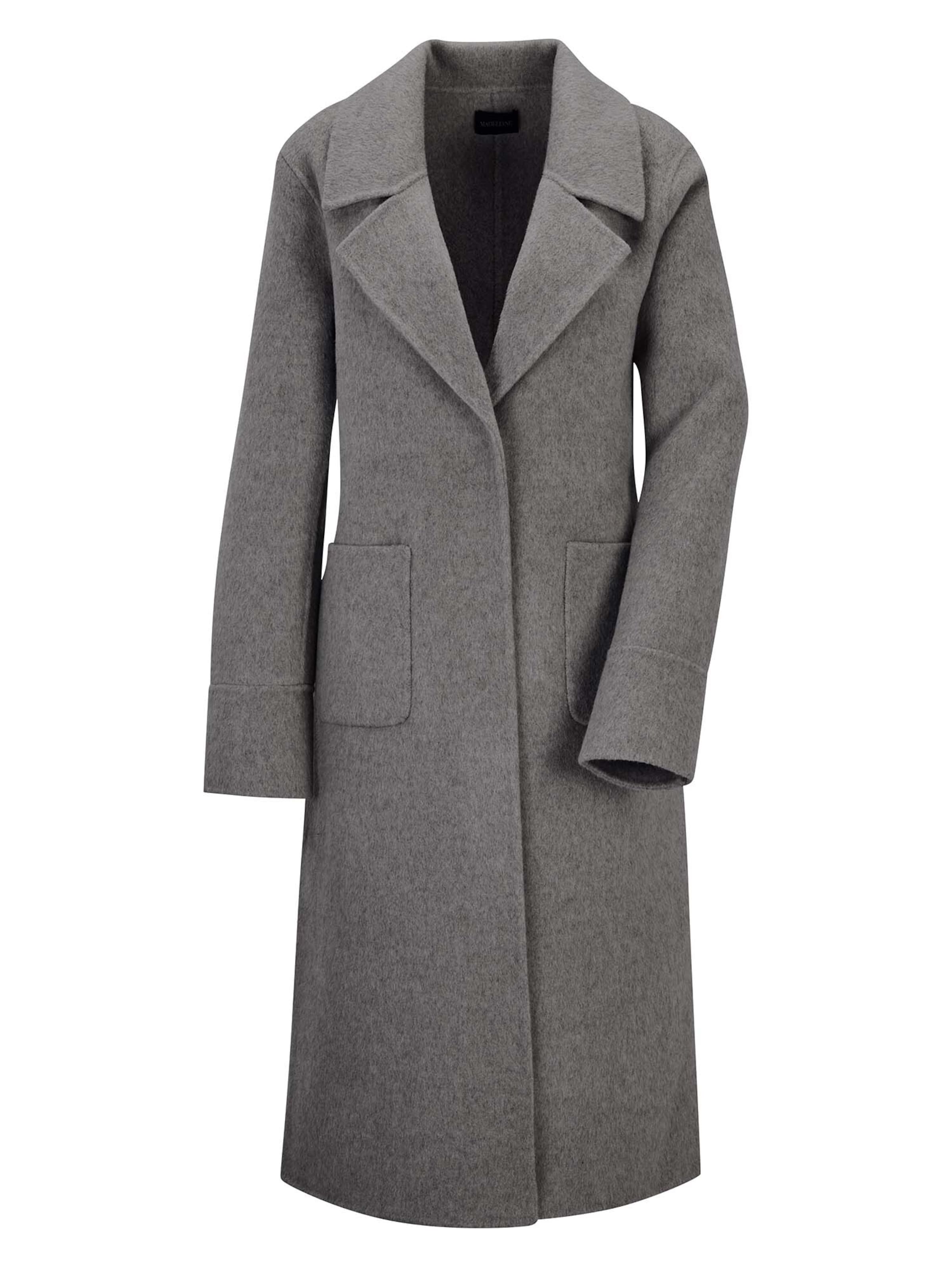 MADELEINE Tussenmantel in Grijs: voorkant