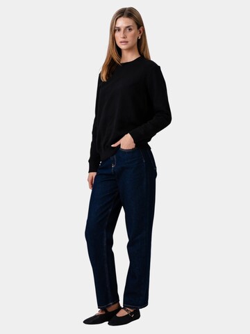 TEESHOPPEN Sweatshirt in Black