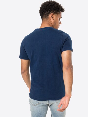 Superdry Tapered Shirt in Blauw
