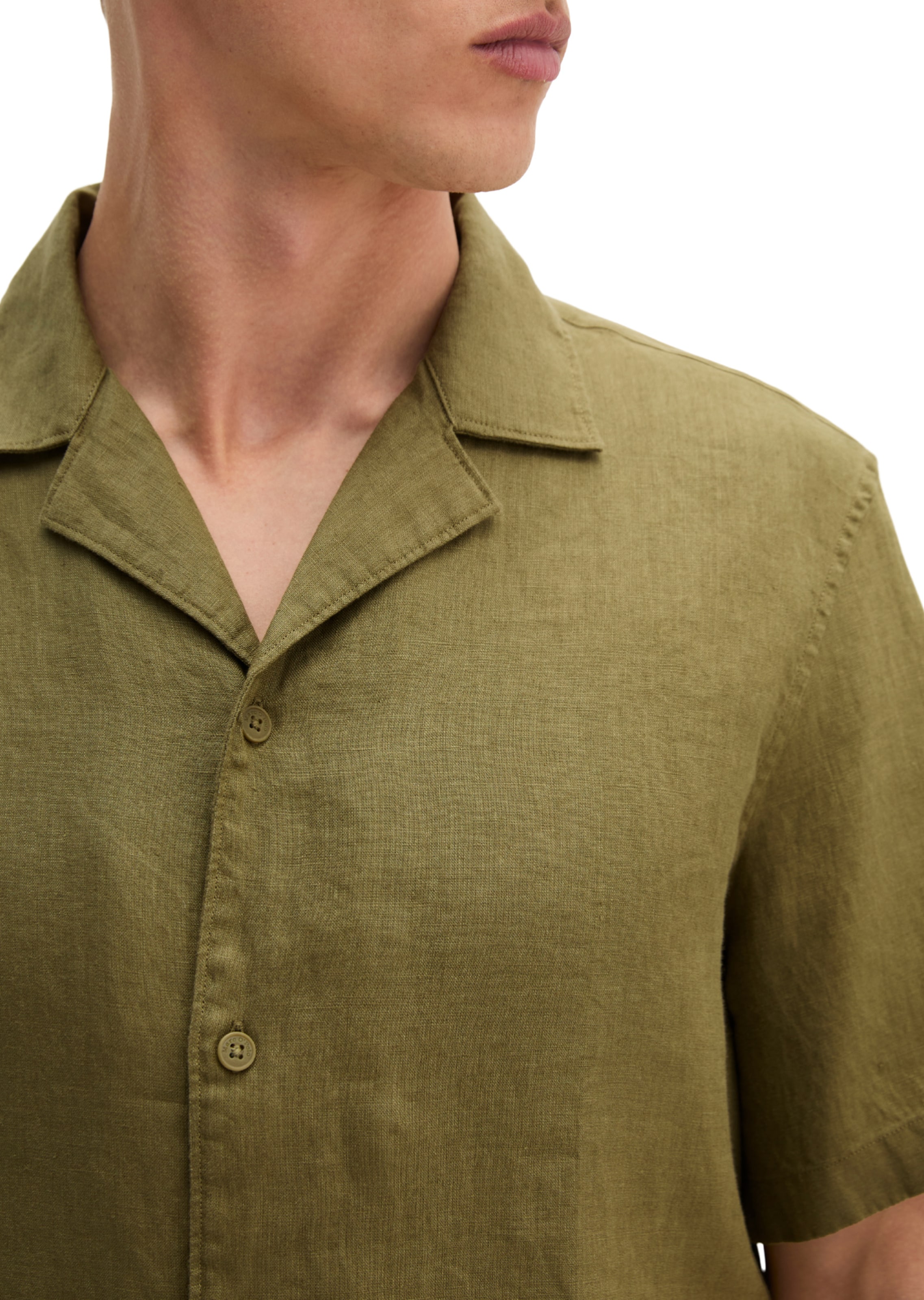 Marc O'Polo Regular fit Overhemd in Groen