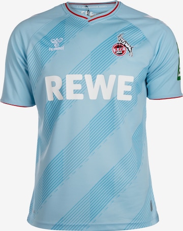 Hummel Performance Shirt 'FC Köln 23-24 Auswärts' in Blue: front