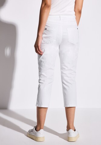 STREET ONE Slimfit Hose in Weiß