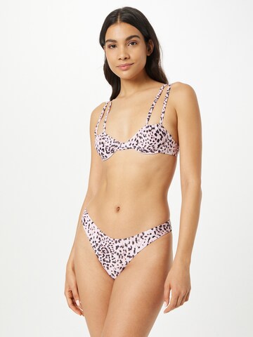 Invisible Bikini Nasty Gal en rose : devant