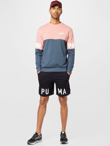 PUMA - regular Pantalón deportivo en negro