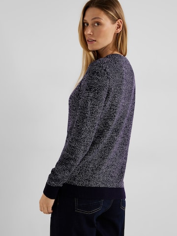 CECIL Pullover 'Mouline' in Blau