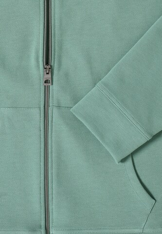 CECIL Zip-Up Hoodie in Green