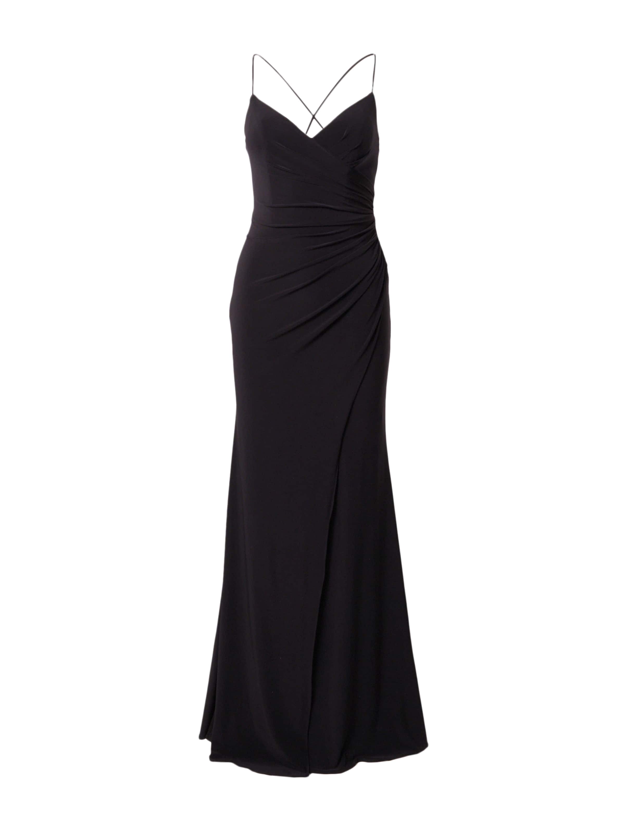 LUXUAR Evening dress in Black: front