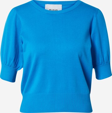 Pullover di minus in blu: frontale