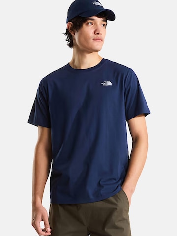 THE NORTH FACE Shirt 'EVO SD REG SS' in Blue: front