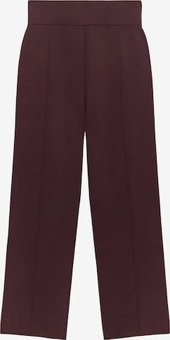 Regular Pantaloni de la Adolfo Dominguez pe roșu: față