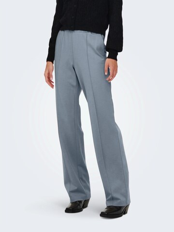ONLY Wide Leg Hose 'ONLPOPTRASH-SUKI' in Blau: Vorderseite