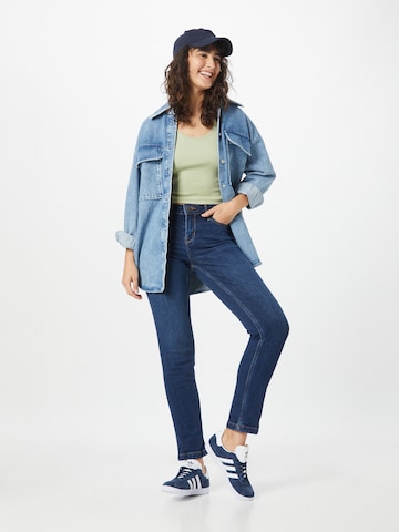 WHITE STUFF Slimfit Jeans 'Brooke' in Blauw