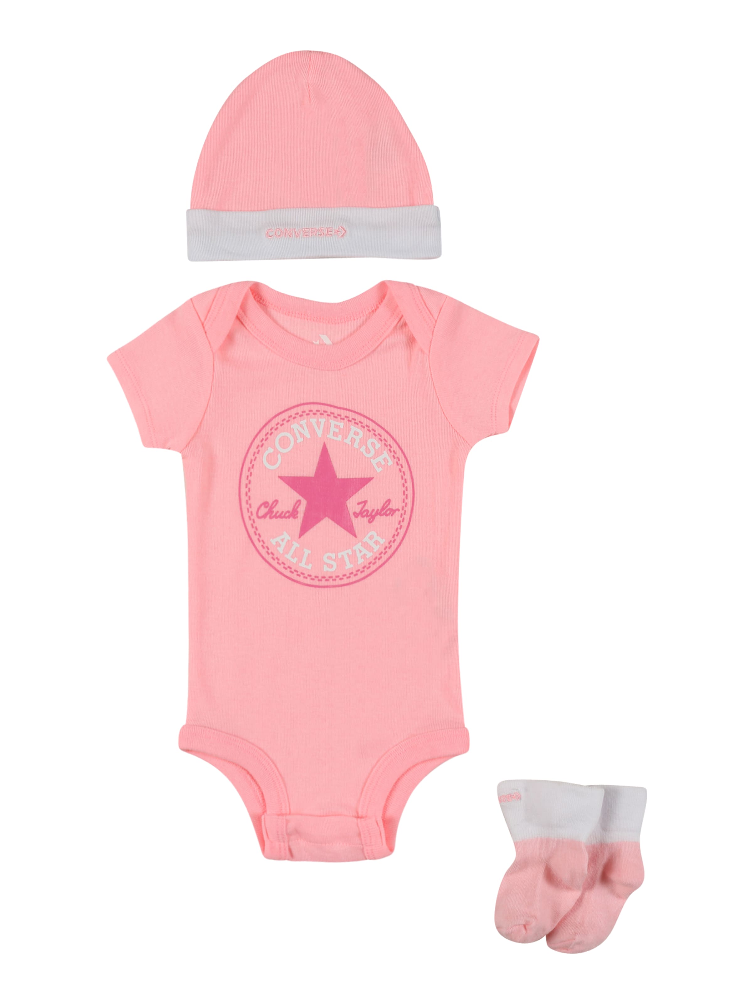 CONVERSE Set i rosa: framsida