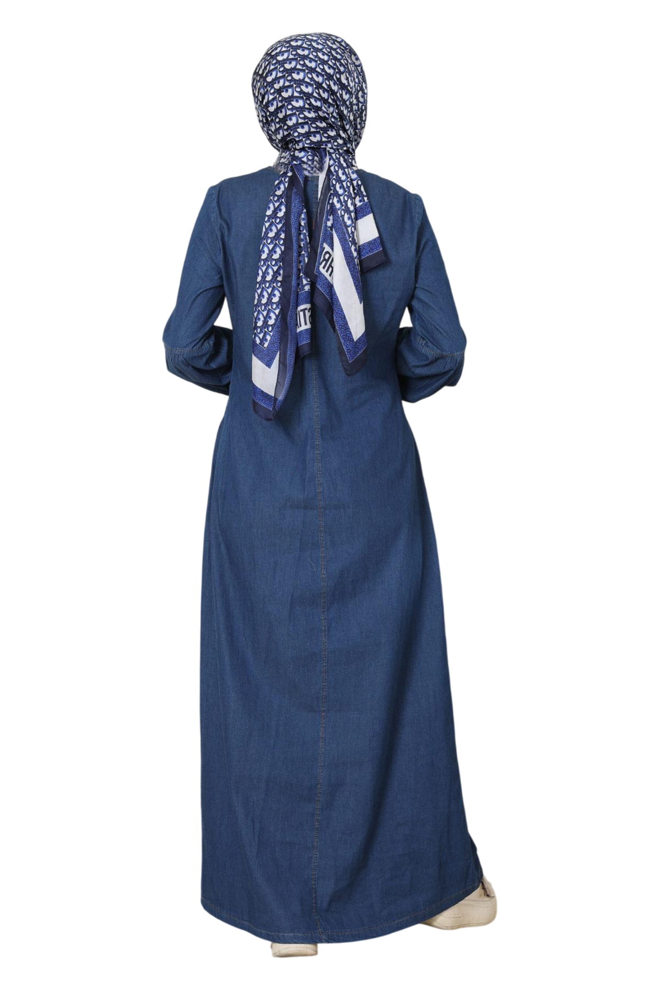 MODAMIHRAM Jurk in Blauw