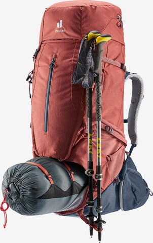 DEUTER Sports Backpack 'Aircontact X 70+15 SL' in Brown