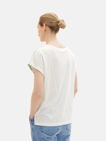 T-shirt TOM TAILOR en blanc