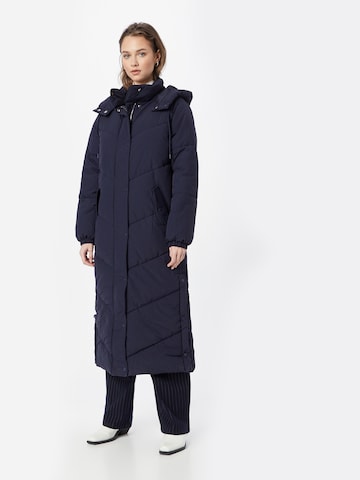 Warehouse Winter coat in Blue: front