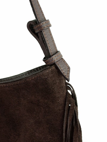 Sac bandoulière 'MONTANA' lePelou en marron