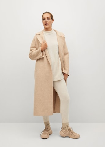 MANGO Skinny Housut värissä beige