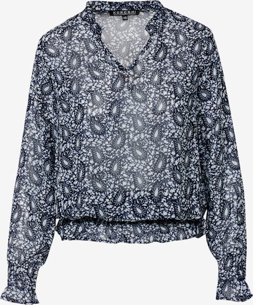 KOROSHIBluza - plava boja: prednji dio