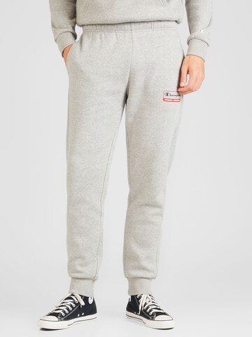 Champion Authentic Athletic Apparel Tapered Pants in Grey: front