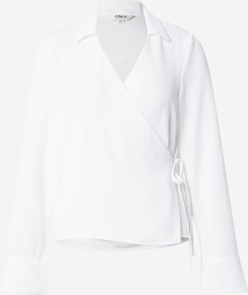 ONLYBluza 'ONLMETTE' - bijela boja: prednji dio