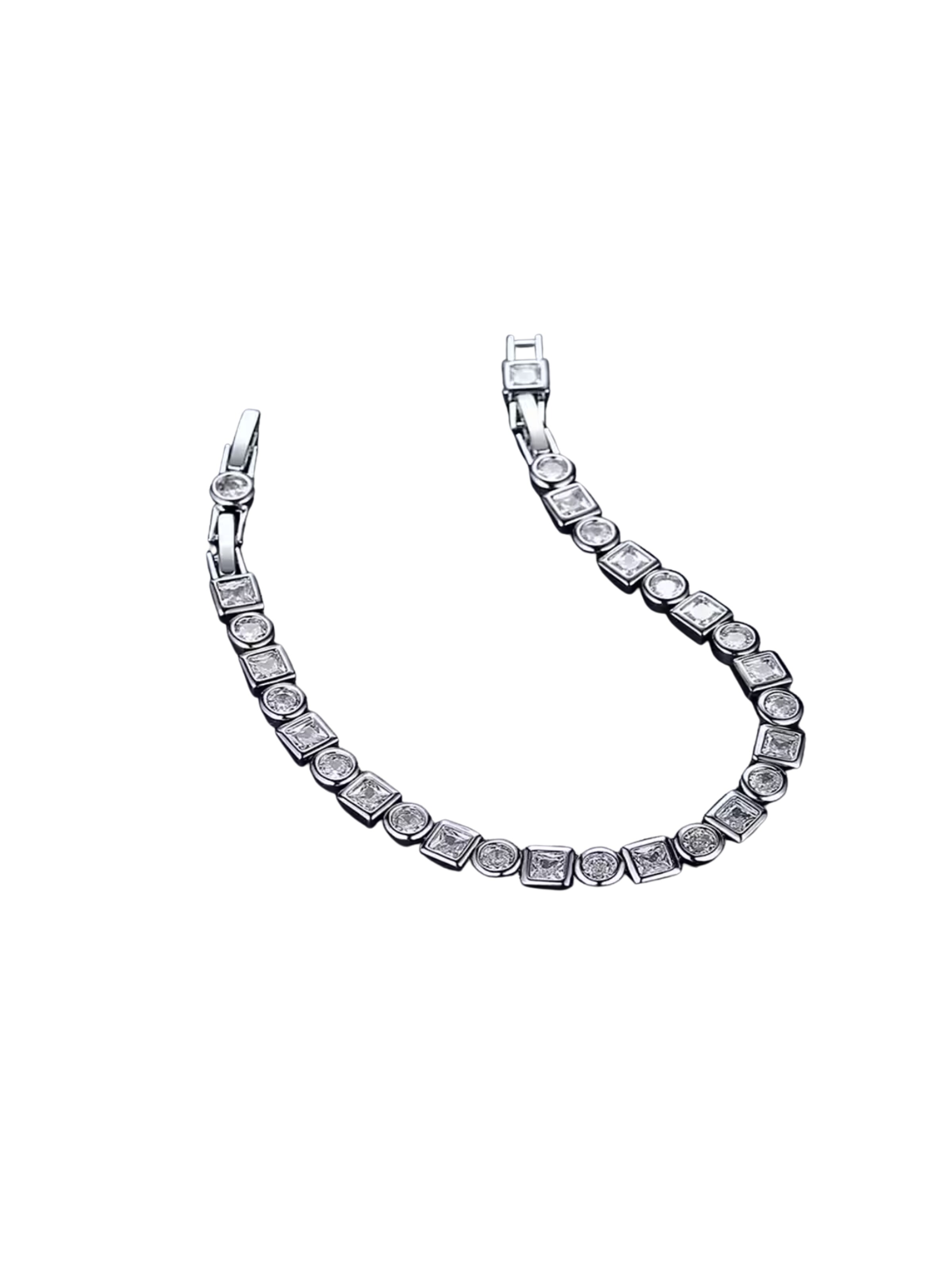 ROUGEMONT Jewellery Armband 'Trendiges Damen Tennisarmband 18cm'‌‌ in silber, Produktansicht