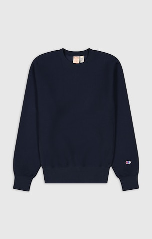 Champion Authentic Athletic Apparel Sweatshirt in Blau: predná strana