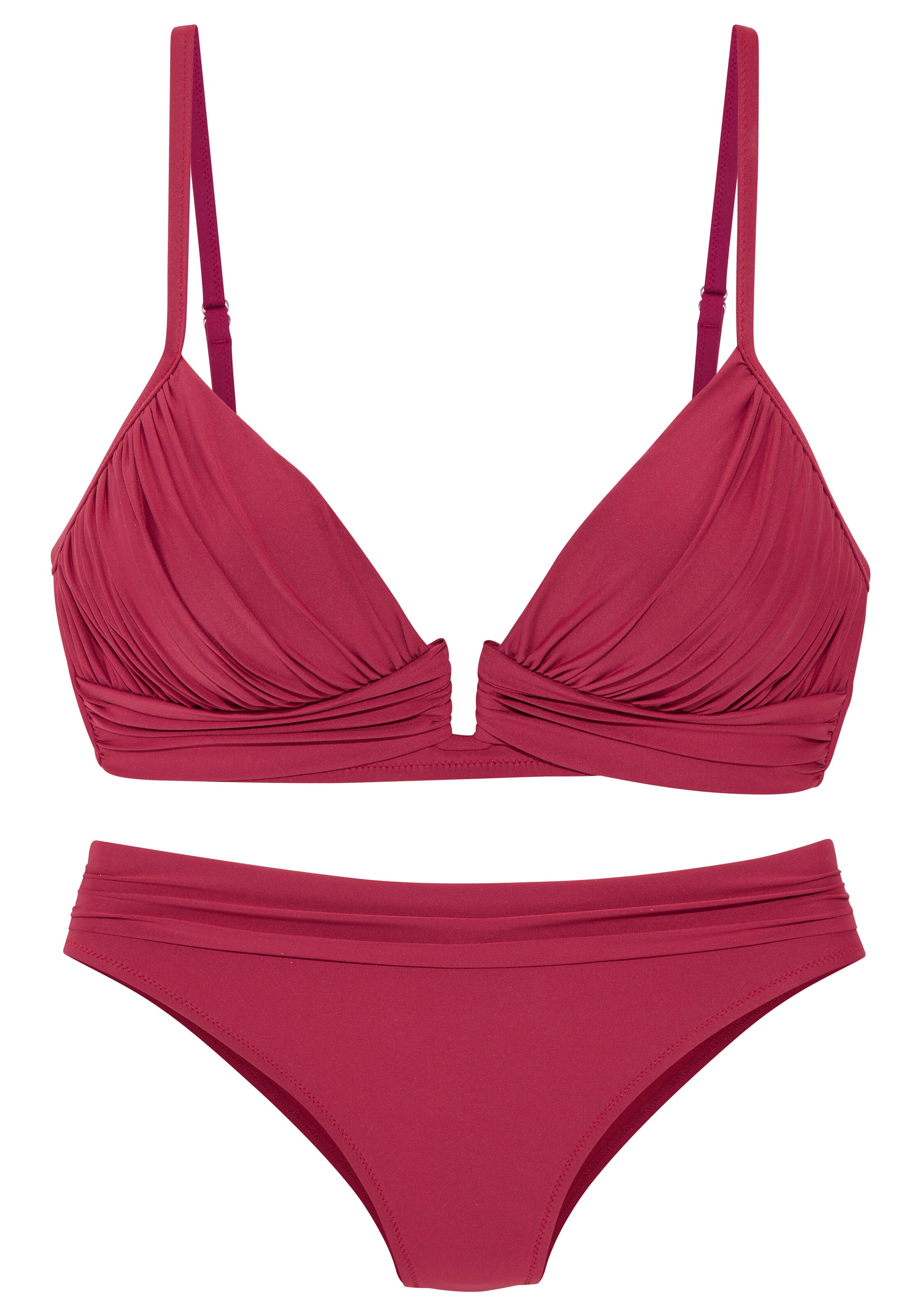 LASCANA Bikini in Rot: Vorderseite