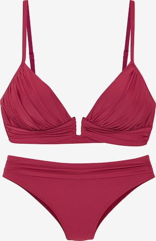 LASCANA Bikini in Rot: Vorderseite