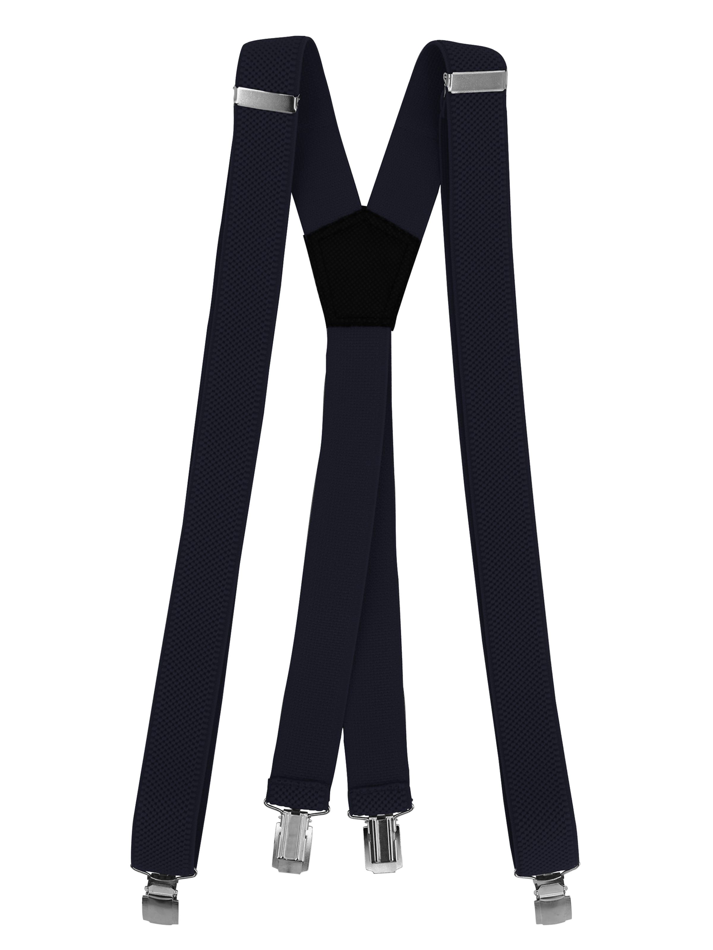 Fabio Farini Suspenders in Blue: front
