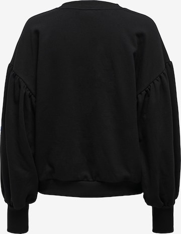 ONLY Sweatshirt 'Brooke' in Zwart