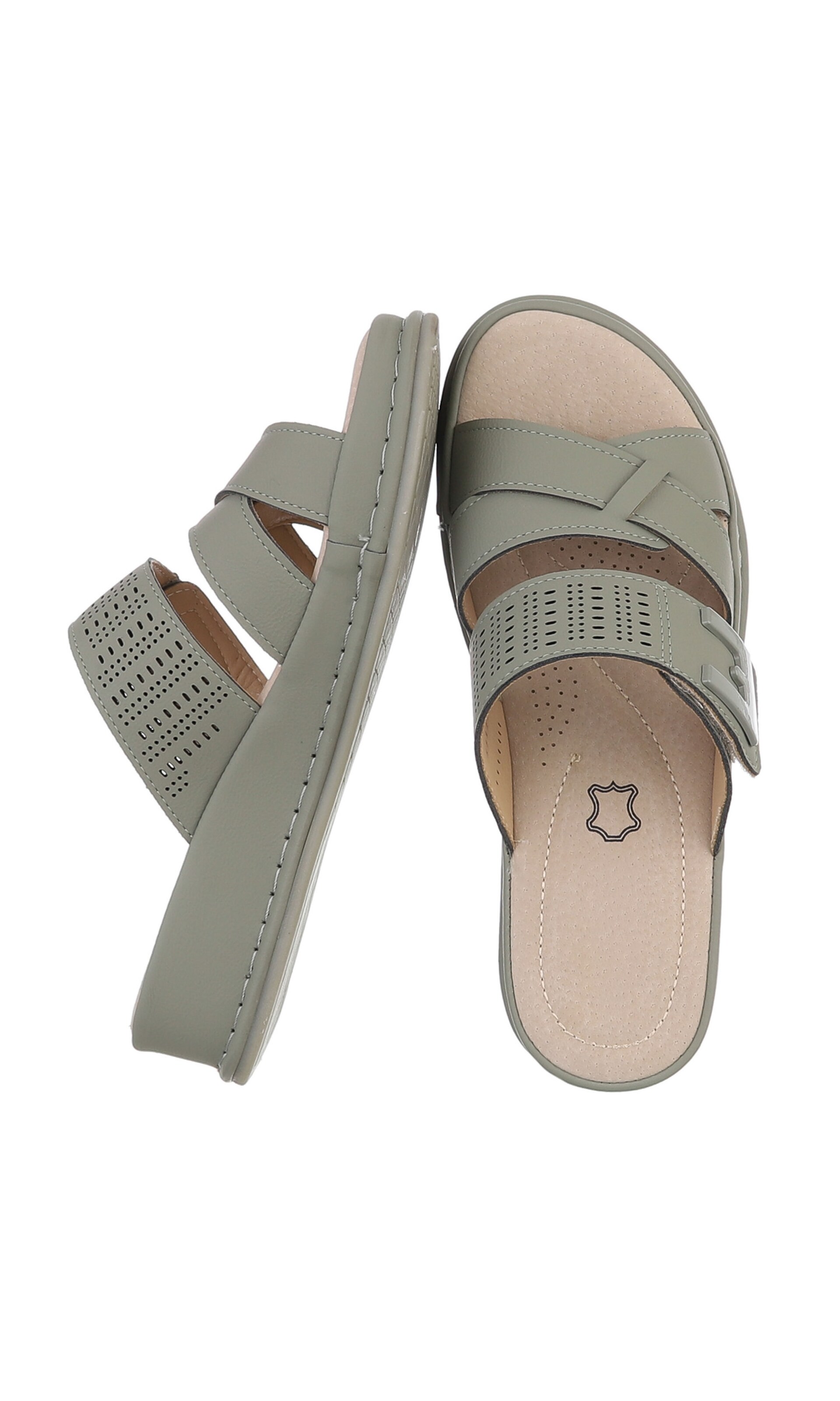 Ital-Design Mules in Green
