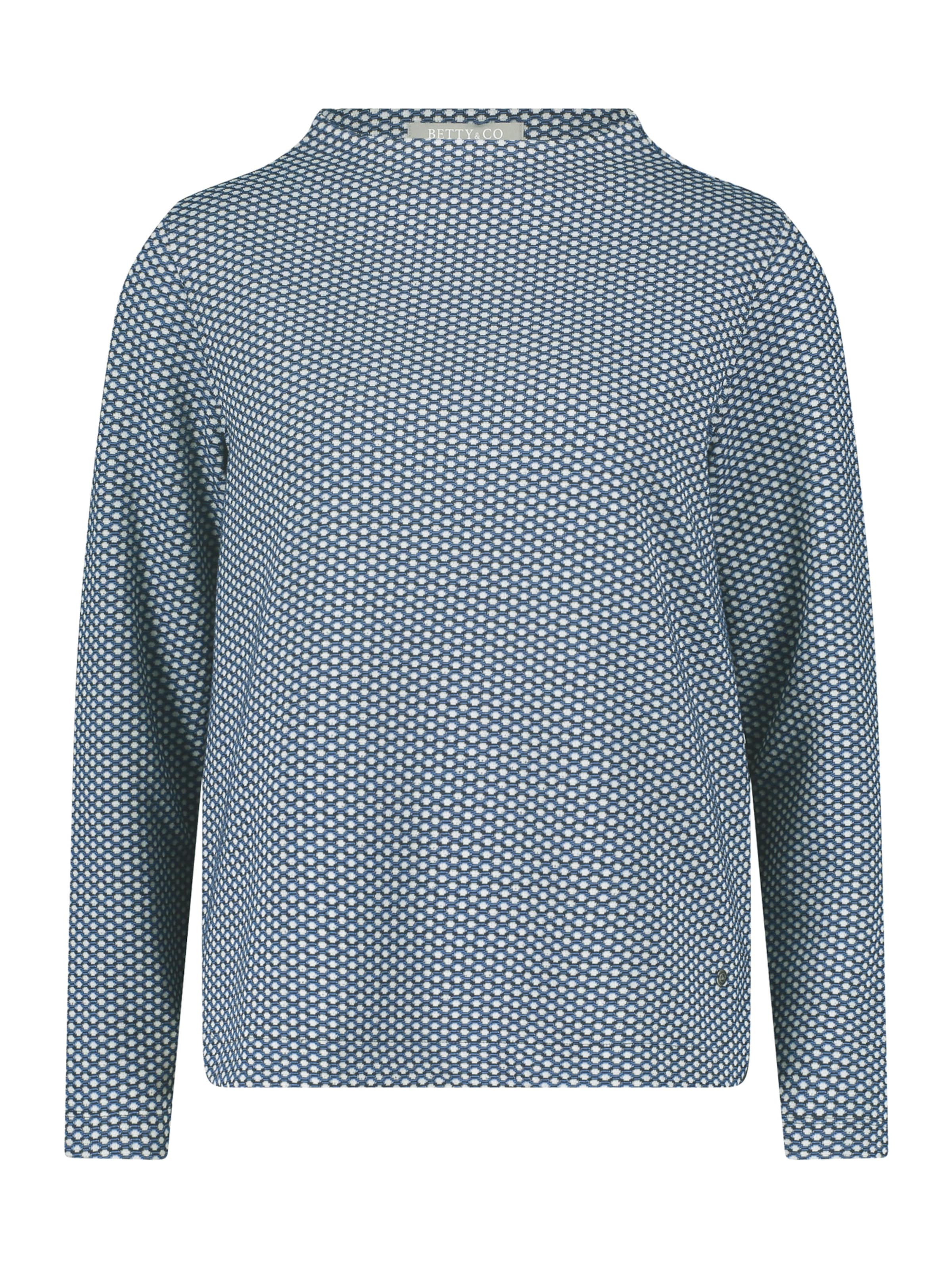 Maglietta di Betty & Co in blu: frontale