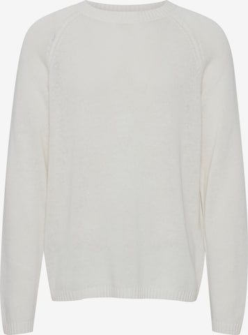 !Solid Sweater 'Sdfabio' in White: front