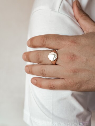 Anello 'Signet' di Hey Happiness in oro