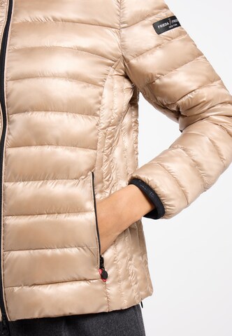 Frieda & Freddies NY Between-Season Jacket 'Wenda 2' in Beige