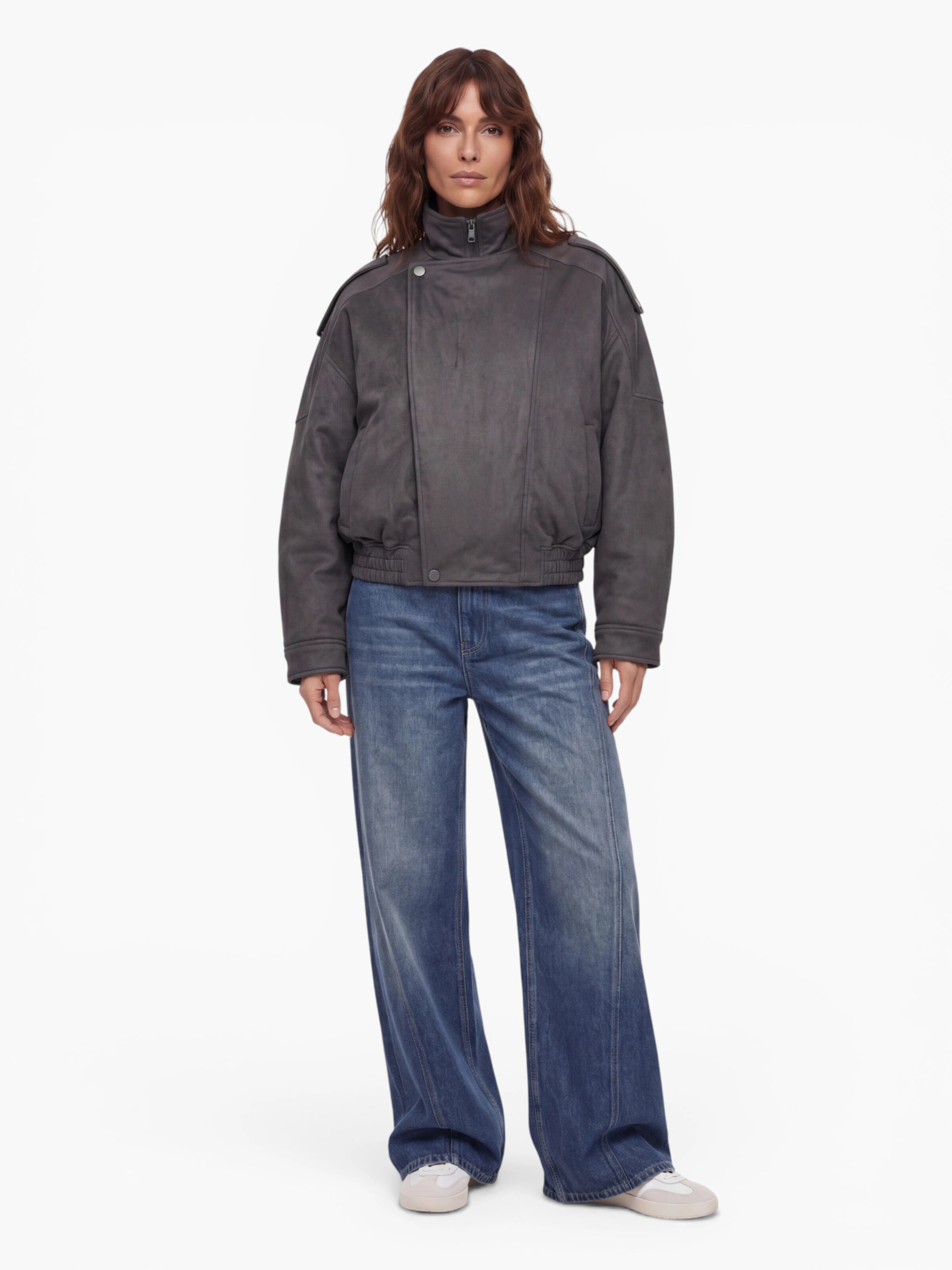 VERSTIQUE - Chaqueta de entretiempo en gris