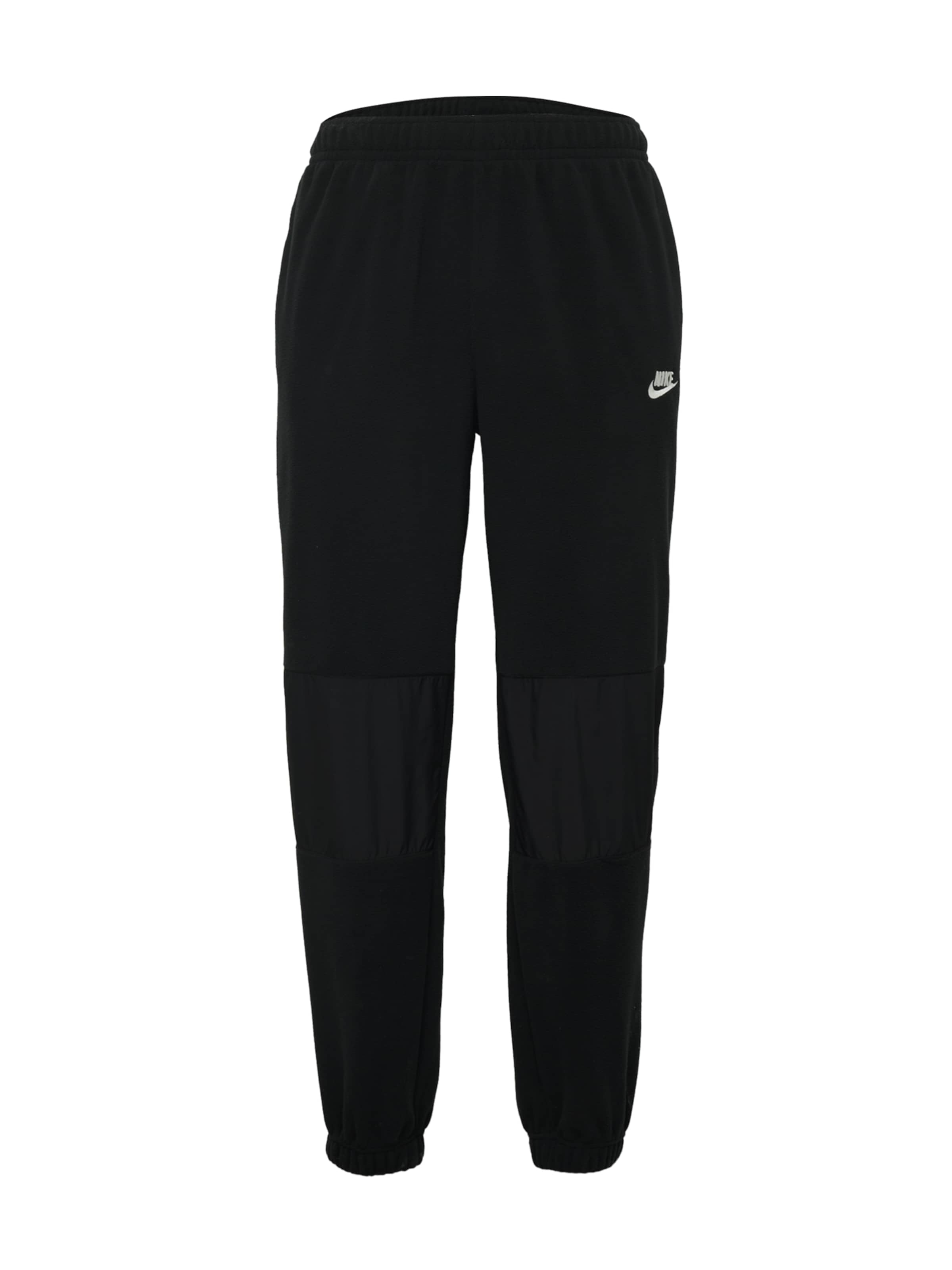 NIKE Sports trousers in Black: front