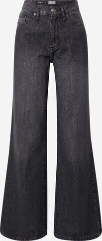Urban Classics Szeroka nogawka Jeansy w kolorze czarny: przód